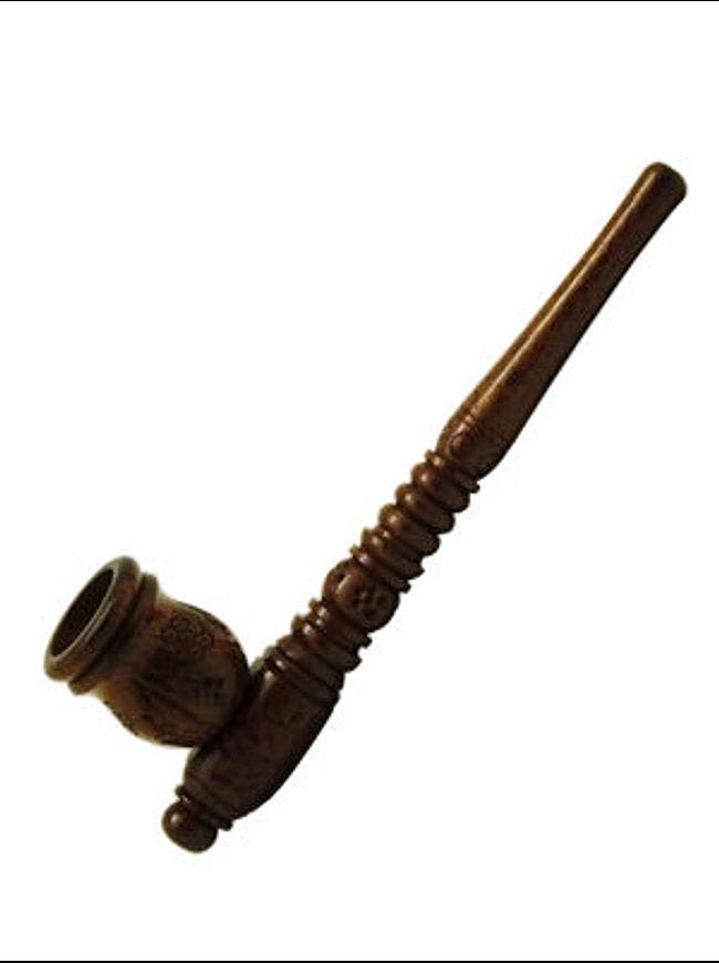18cm Wooden Pipe